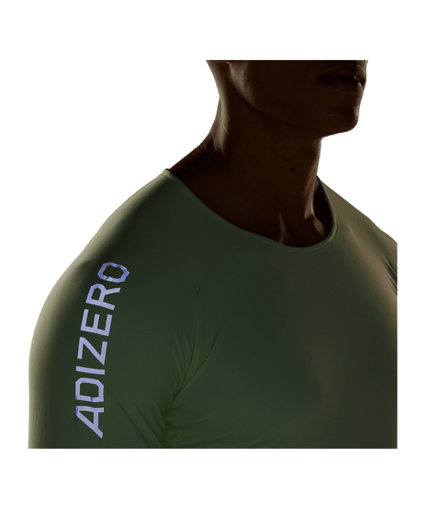 adidas Adizero sweatshirt vert - vert