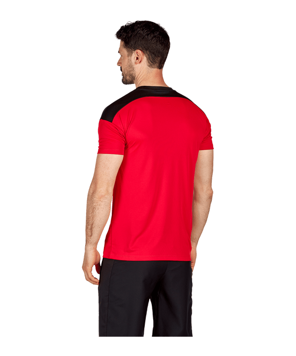 Erima Change by T-Shirt Rot Schwarz - rot