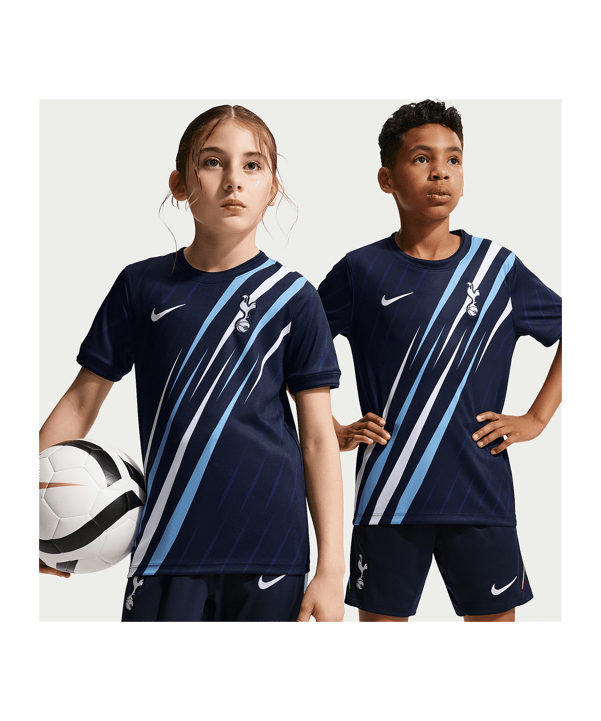 Nike Tottenham Hotspur Prematch T-Shirt 2026/2027 Enfants Bleu C451 - bleu