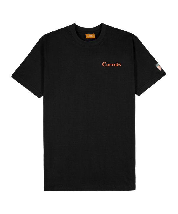 Carrots Wordmark T-Shirt Schwarz - schwarz