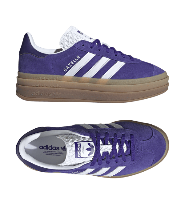 adidas Originals Gazelle Bold Damen Lila Weiss - lila