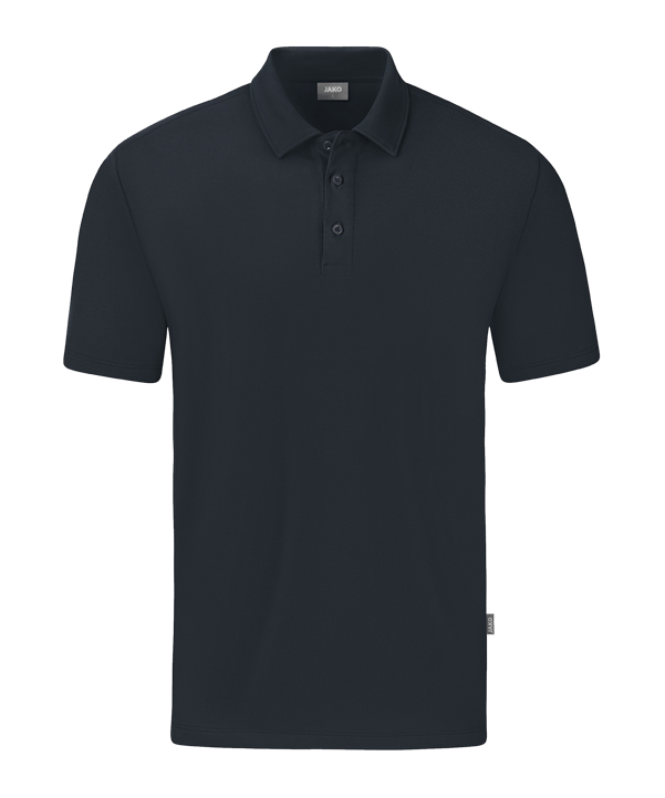 JAKO Organic Stretch Polo Shirt Grau F830 - grau