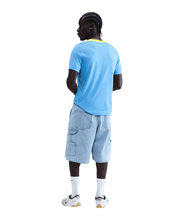 Nike FC Barcelona Strike Trainingsshirt Blau F413 - blau