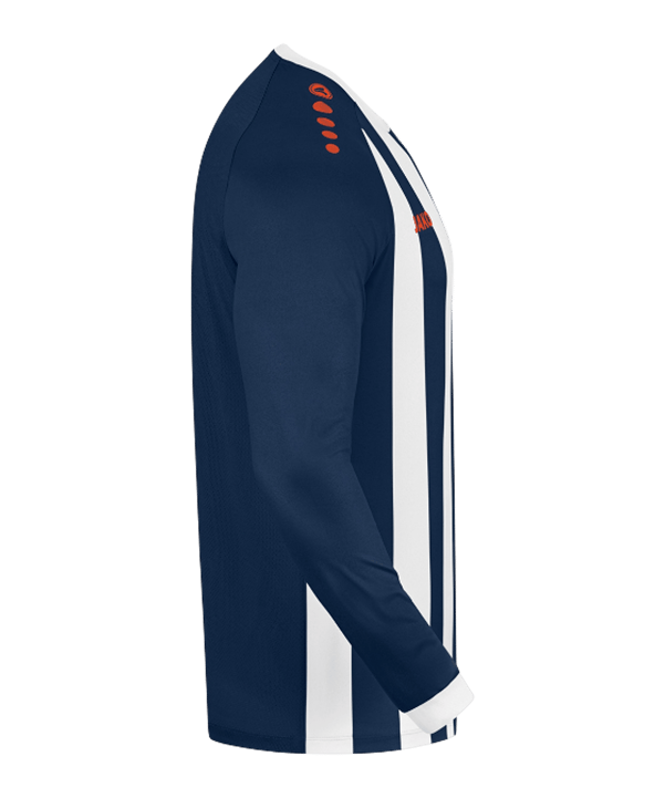 JAKO Inter Trikot Langarm Kids Blau Weiss Rot F935 - blau