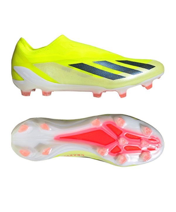 adidas X Crazyfast Elite LL FG Solar Energy Gelb Schwarz Weiss - gelb