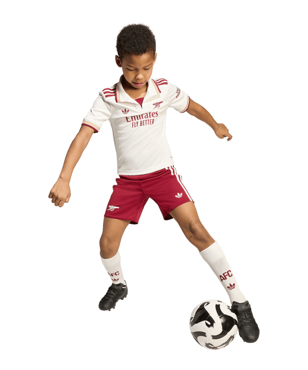 adidas FC Arsenal London Minikit 3rd 25/26 Kids Weiss - weiss