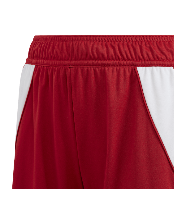 adidas Tiro 24 Short Kids Rot Weiss - rot