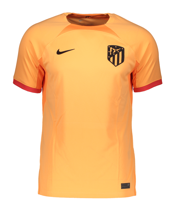 Nike Atletico Madrid Trikot 3rd 2022/2023 Orange F812 - orange