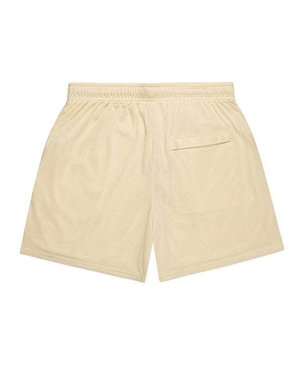 Bucketz All Day Mesh Short Beige - beige