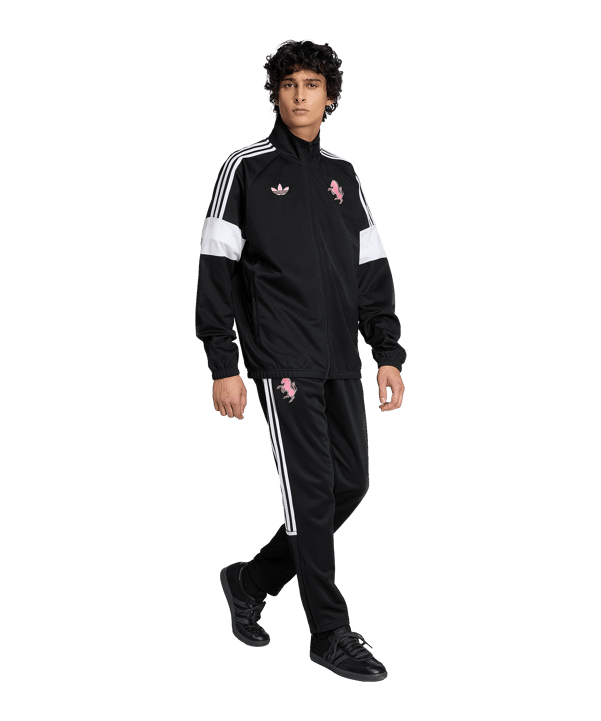 adidas Juventus Turin Lfstlr Track Hose Schwarz - schwarz