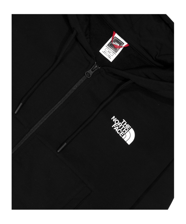 The North Face IconCrop Kapuzenjacke Damen Schwarz - schwarz