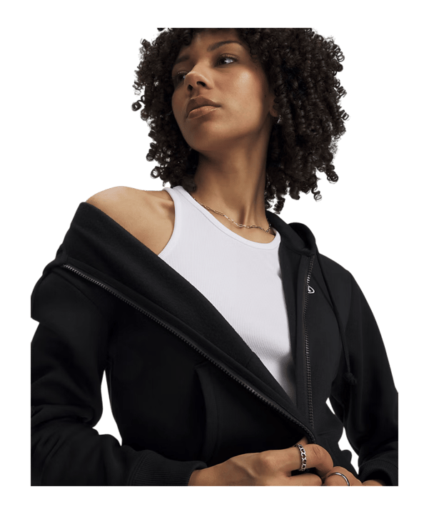 Under Armour Rival Giacca con cappuccio Donna Nero C008 - nero