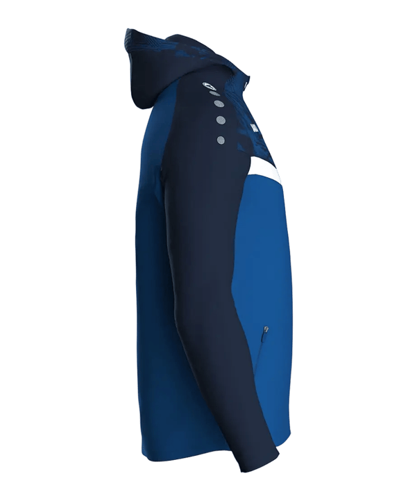 JAKO Iconic Kapuzenjacke Blau F403 - blau