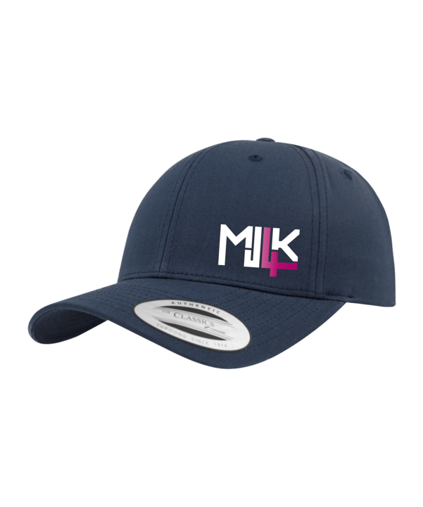 MJ4K Classic Curved Cap Blau - blau