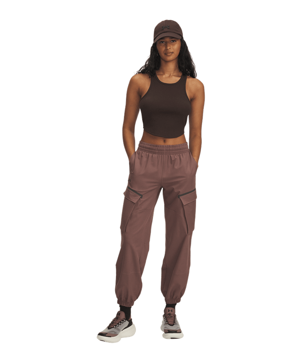 Under Armour Unstoppable Cargo Jogginghose Damen Braun F256 - braun