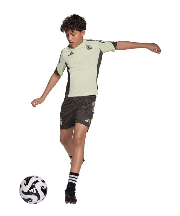 adidas Real Madrid Trainingsshirt Kids Grün - gruen