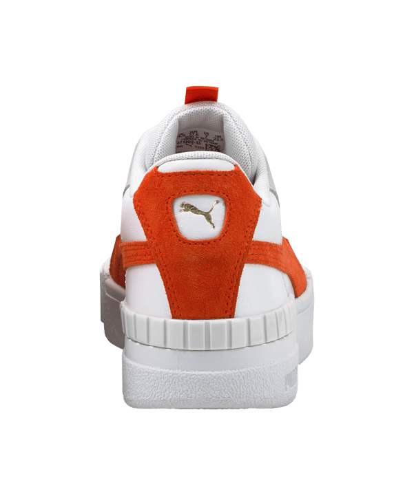 PUMA Cali Sport Mix Damen Weiss Orange F13 - weiss