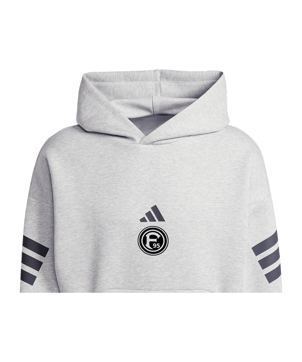 adidas Fortuna Düsseldorf Hoody Grau - grau