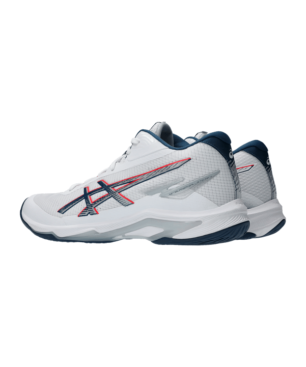 ASICS Netburner Ballistic FF Mt 4 Bianco - bianco