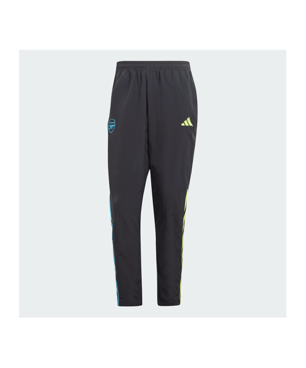 adidas FC Arsenal London Prematch Hose 2023/2024 Schwarz - schwarz