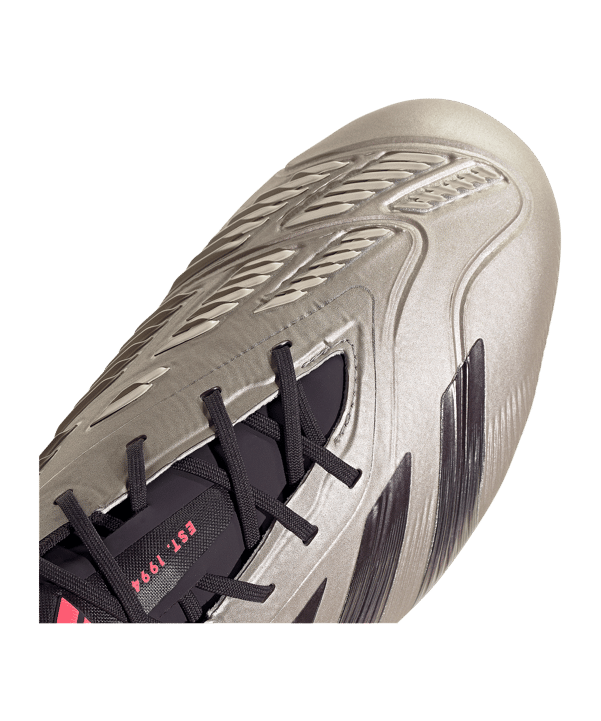 adidas Predator Elite FG Vivid Horizon Grau Pink - grau