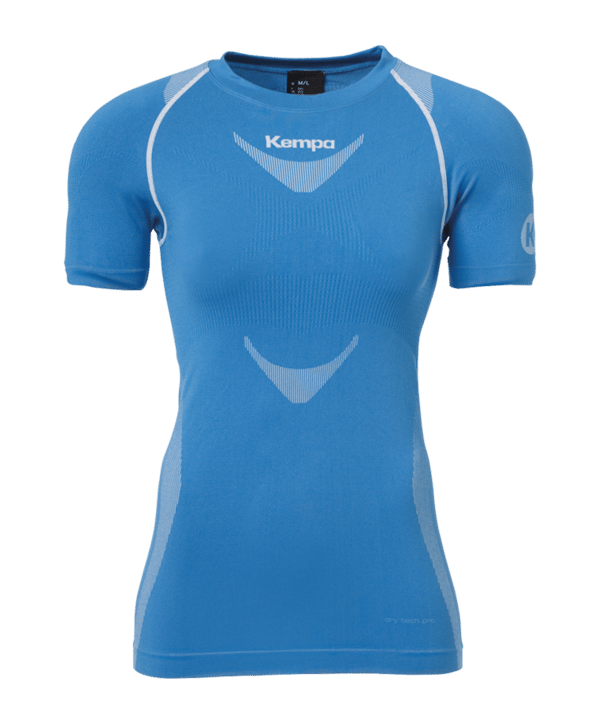 Kempa Attitude Pro Shortsleeve Women Hellblau F02 - blau