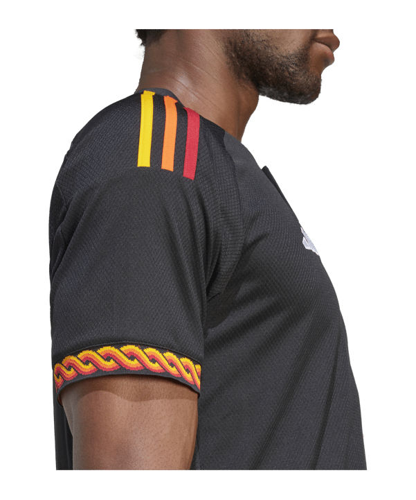 adidas AS Rom Trikot 3rd 2023/2024 Schwarz - schwarz