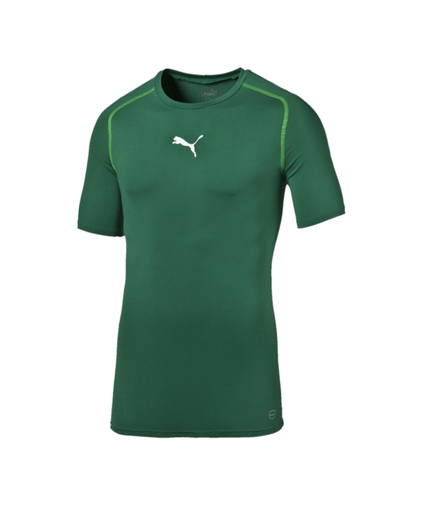 PUMA TB Shortsleeve Shirt Dunkelgrün F05 - gruen