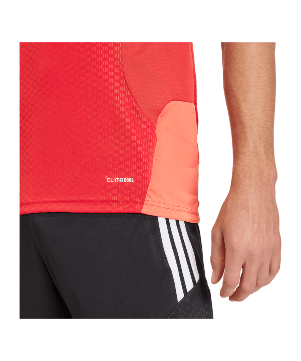 adidas Tiro 26 Maglietta da Allenamento Rosso - rosso