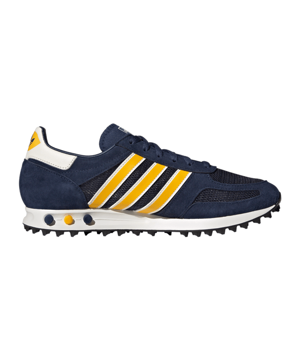 adidas Originals LA Trainer Blau Gelb Weiss - blau