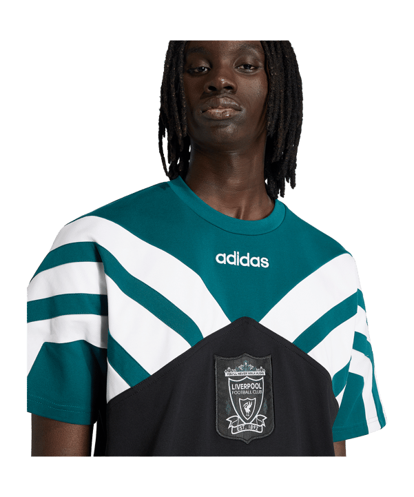 adidas FC Liverpool T-Shirt 95 Schwarz - schwarz