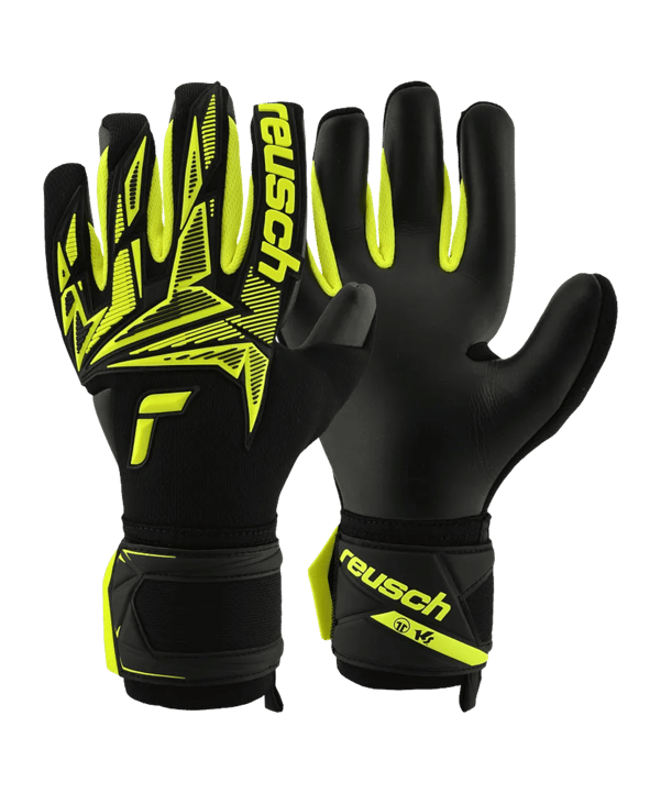 Reusch Attrakt Freegel Infinity Torwarthandschuhe Schwarz - schwarz