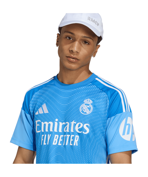 adidas Real Madrid Torwarttrikot Home 2025/2026 Blau - blau