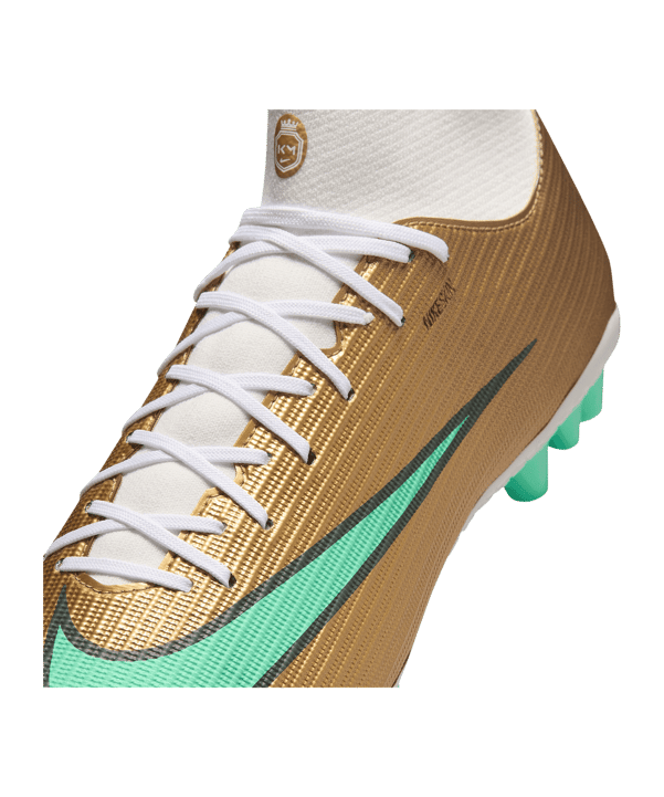 Nike Air Zoom Mercurial Superfly XI Academy AG Kylian Mbappe Gold C701 - oro