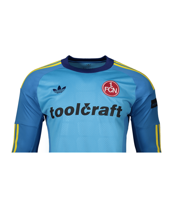 adidas Originals 1. FC Nürnberg Maillot de gardien de but 2026/2027 Enfants Bleu - bleu