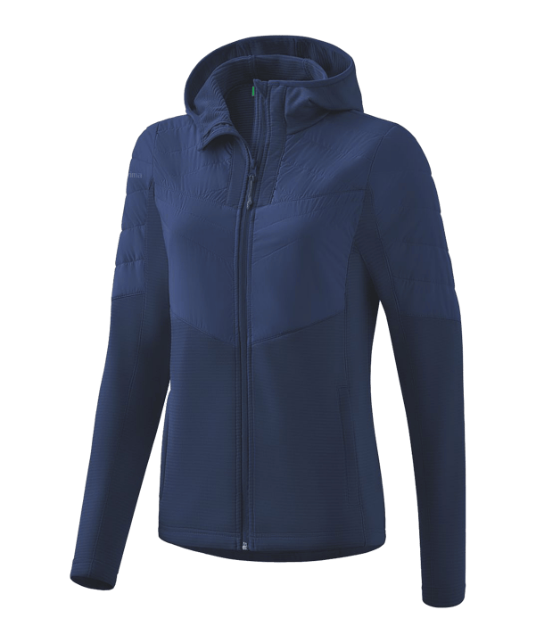Erima Hybrid Jacke Damen Blau - blau