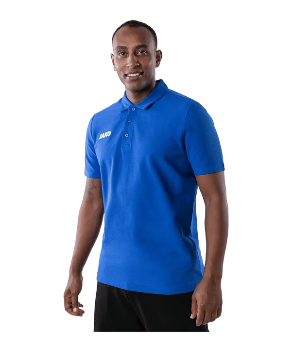 JAKO Base Poloshirt Blau F04