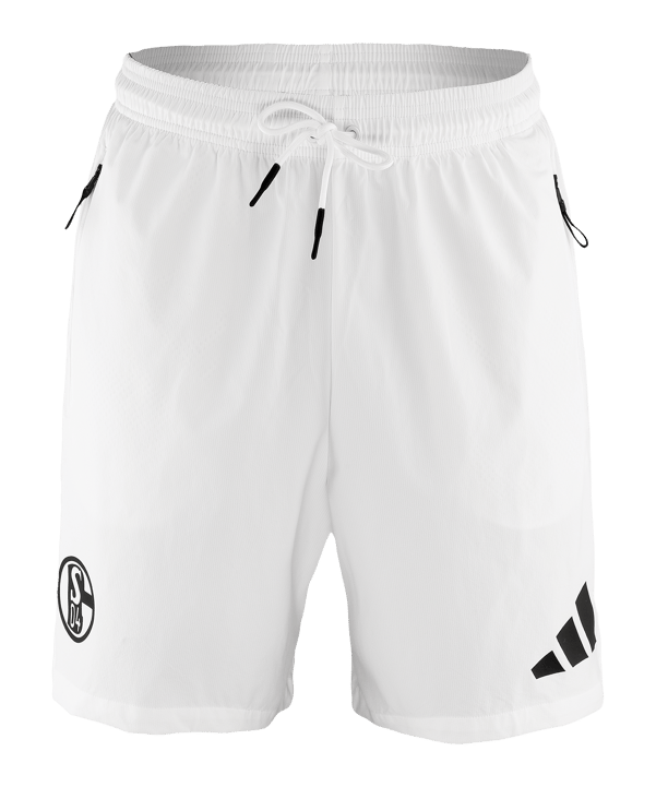 adidas FC Schalke 04 Z.N.E. Short Weiß - weiss