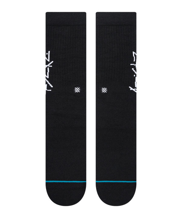 Stance X Icon Socken Schwarz - schwarz