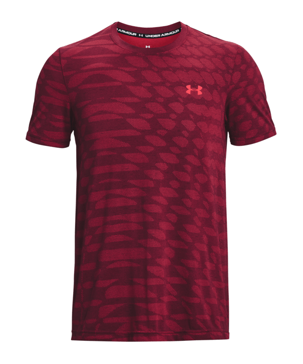 Under Armour Seamless Ripple T-Shirt Blau F600 - blau