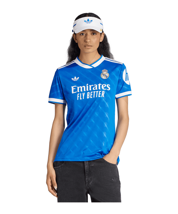 adidas Real Madrid Trikot 3rd 2025/2026 Damen Blau - blau