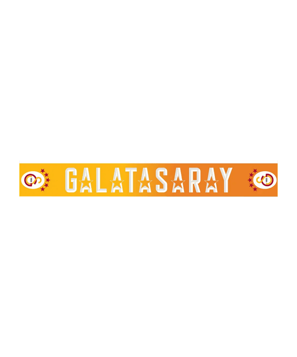Galatasaray Istanbul Galatasaray Istanbul Leroy Sane Welcome Schal Gelb - gelb
