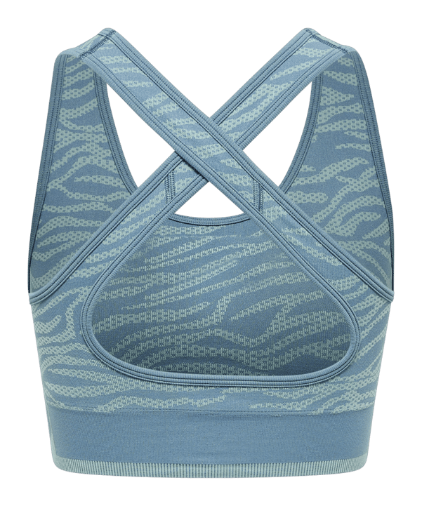 Hummel Sport-BH Damen Blau F7903 - blau