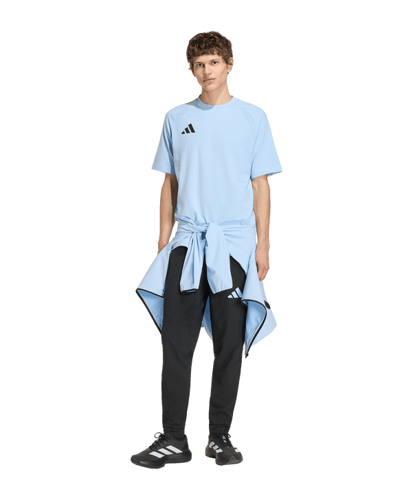 adidas Tiro Travel T-shirt Blauw - blauw