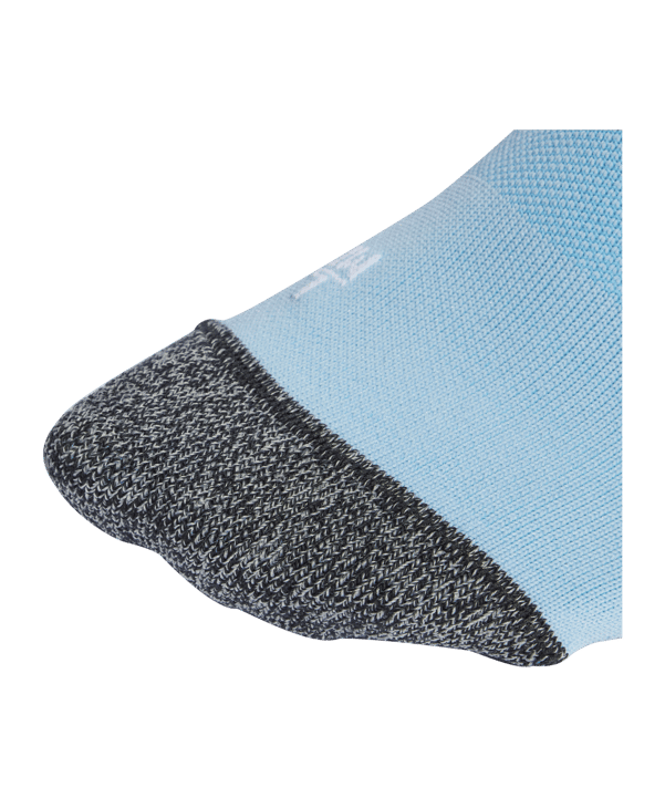 adidas Adisock 23 Strumpfstutzen Blau Weiss Grau - hellblau