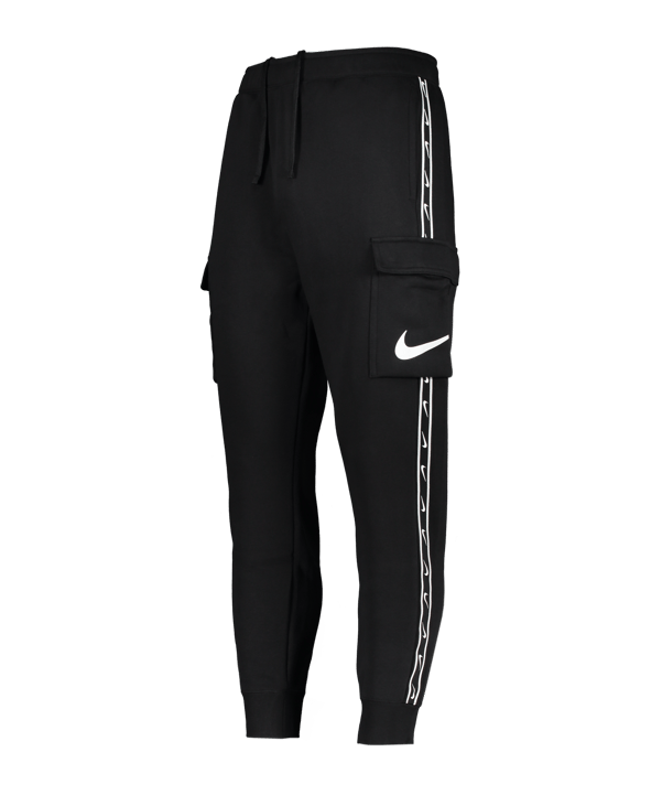 Nike Repeat Fleece Hose Schwarz F010 - schwarz