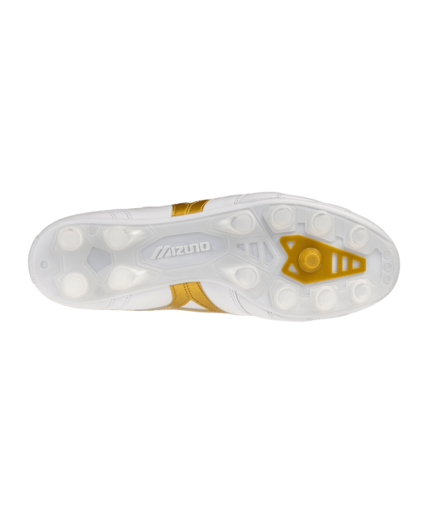 Mizuno Morelia II Pro FG Bright Gold Weiß F50 - weiss