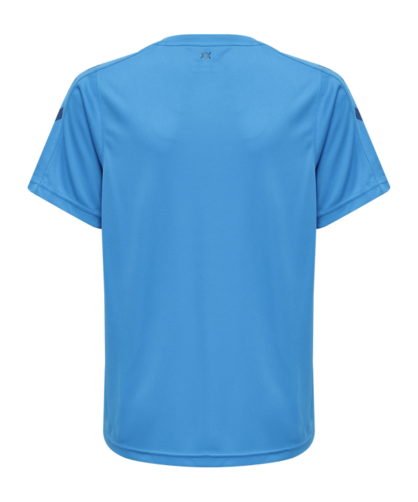 Hummel hmlCORE XK Poly Trikot Kids Blau F8729 - blau