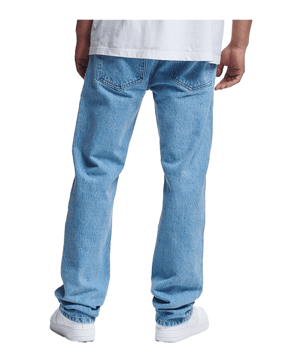 2Y Studios Gabrie Basic Straight Jeans Hose Blau - blau