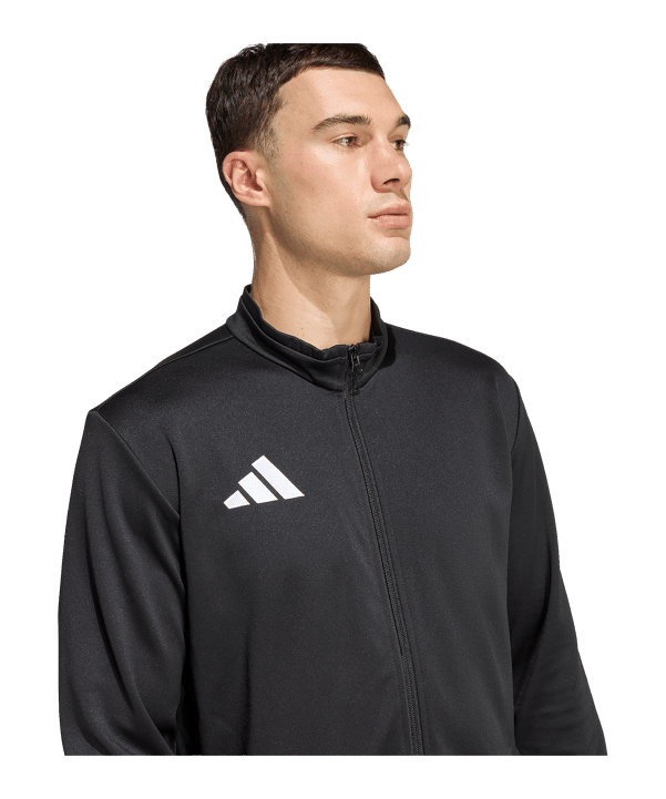 adidas Entrada 26 Trainingsjacke Schwarz - schwarz